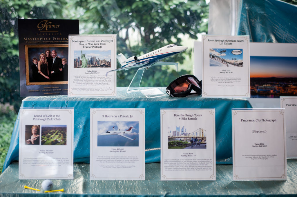 Pittsburgh Symphony Gala - The Event Group - Pittsburgh - Nonprofit Event - Silent Auction - Moonlight Masquerade